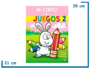 LIBRO MI LIBRO DE JUEGOS 2 CONEJO