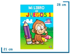 LIBRO MI LIBRO DE JUEGOS 1 MONO