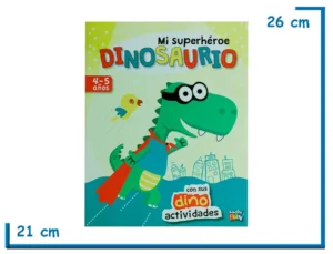 LIBRO MI SUPERHEROE DINOSAURIO
