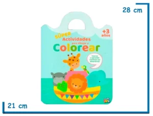 LIBRO SUPER ACTIVIDADES PARA DIBUJAR Y COLOREAR ARCA