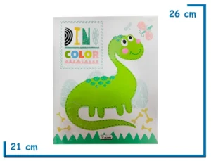 LIBRO DINO COLOR VERDE