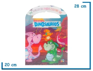 LIBRO MI VALIJITA PARA COLOREAR COLOREANDO MIS DINOSAURIOS