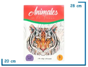 LIBRO ME RELAJO COLOREANDO ANIMALES EN LA TIERRA