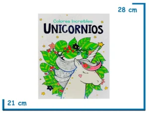 LIBRO COLOREA INCREIBLES UNICORNIOS MANDALAS