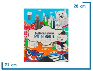 LIBRO COLOREA PARA ENTRETENERTE