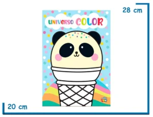 LIBRO UNIVERSO COLOR PANDA HELADO