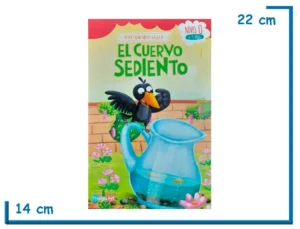LIBRO EL CUERVO SEDIENTO APRENDIENDO A LEER NIVEL 0 (4-5 AÑOS)