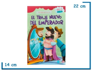 LIBRO EL TRAJE NUEVO DEL EMPERADOR APRENDIENDO A LEER NIVEL 0 (4-5 AÑOS)