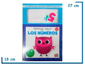 LIBRO ASOMBROSO LIBRO DE ROMPECABEZAS APRENDE SOBRE LOS NUMEROS