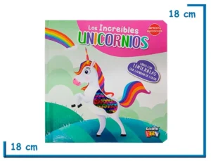LIBRO LENTEJUELAS LOS INCREIBLES UNICORNIOS