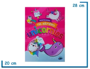 LIBRO PINTEMOS JUNTOS MIS ADORABLES UNICORNIOS