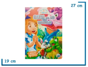 LIBRO MIS ADORABLES CLASICOS ALICIA EN EL PAIS DE LAS MARAVILLAS TAPA DURA