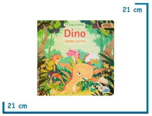 LIBRO PEQUESAURIOS DINO DONDE ESTAS TAPA DURA