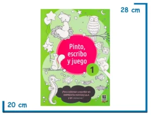 LIBRO PINTO ESCRIBO Y JUEGO 1