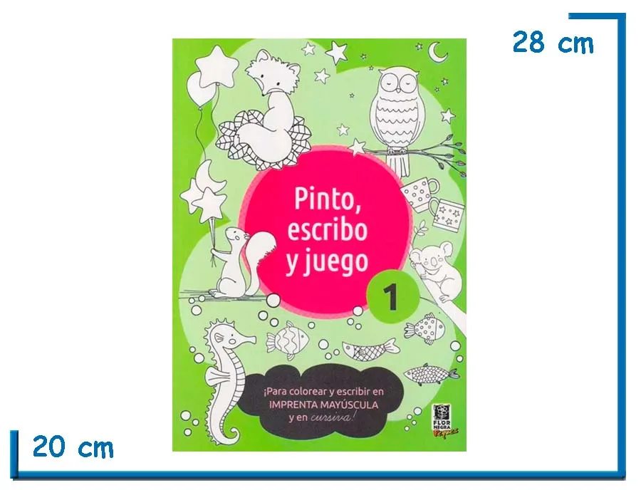 LIBRO PINTO ESCRIBO Y JUEGO 1