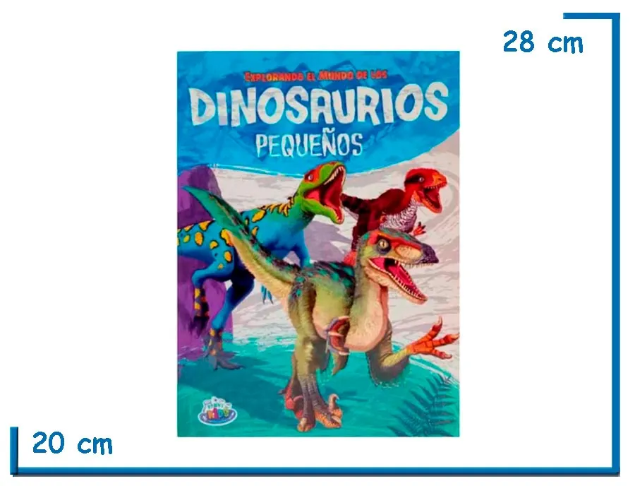 LIBRO EXPLORANDO EL MUNDO DE LOS DINOSAURIOS PEQUEÑOS