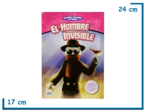 LIBRO MI PRIMERA COLECCION DE TERROR EL HOMBRE INVISIBLE