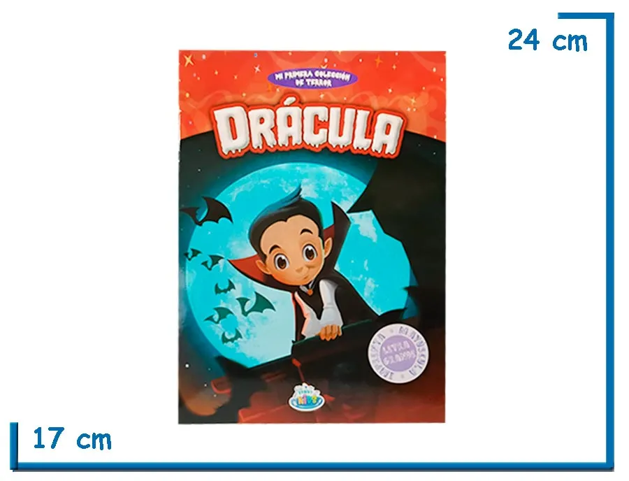 LIBRO MI PRIMERA COLECCION DE TERROR DRACULA