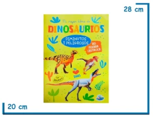 LIBRO DINOSAURIOS DIMINUTOS Y PELIGROSOS DEL PERIODO CRETACICO