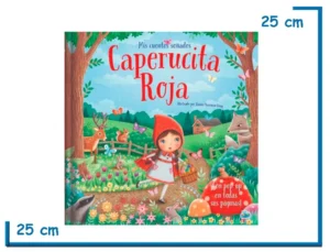 LIBRO MIS CUENTOS SOÑADOS CAPERUCITA ROJA POP-UP