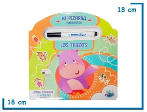 LIBRO MI PIZARRA MARAVILLOSA LOS TRAZOS CON MARCADOR