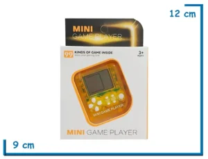 MINI GAME PLAYER AMARILLA LLAVERO VIDEOJUEGO