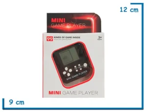 MINI GAME PLAYER NEGRA LLAVERO VIDEOJUEGO