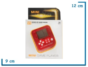 MINI GAME PLAYER ROJA LLAVERO VIDEOJUEGO