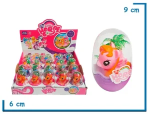 MY LITTLE HORSE ROSA PONY EN HUEVO