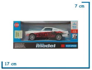 T.NA DIE CAST MODEL ROJO BRUTAL OFF-ROAD 1.32
