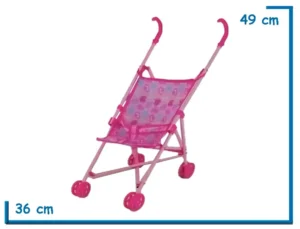 SONIA BABY LITTLE STROLLER COCHECITO PARAGUITA METAL