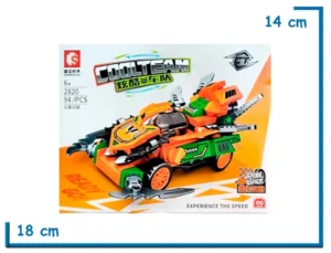 SEMBO BLOCK COOL TEAM 94 PZS AUTO NARANJA 2820