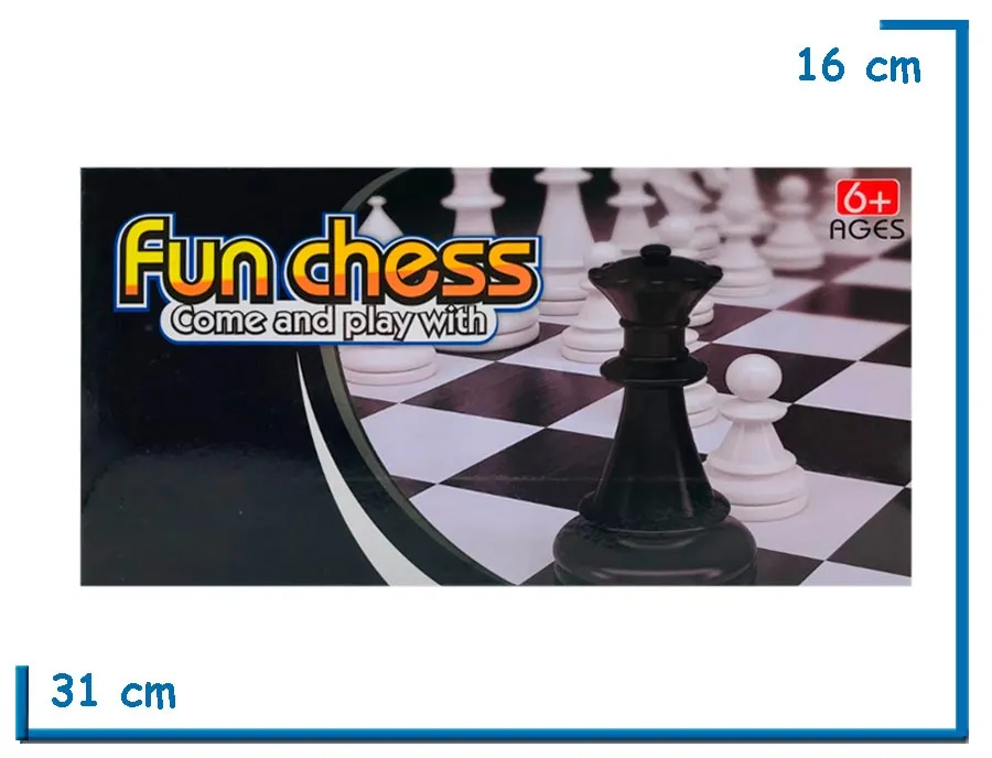 FUN CHESS AJEDREZ MAGNETICO PORTATIL 30X30