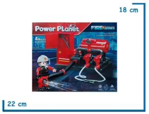 POWER PLANET FIRE SERIES ESTACION DE SERVICIO BOMBERO