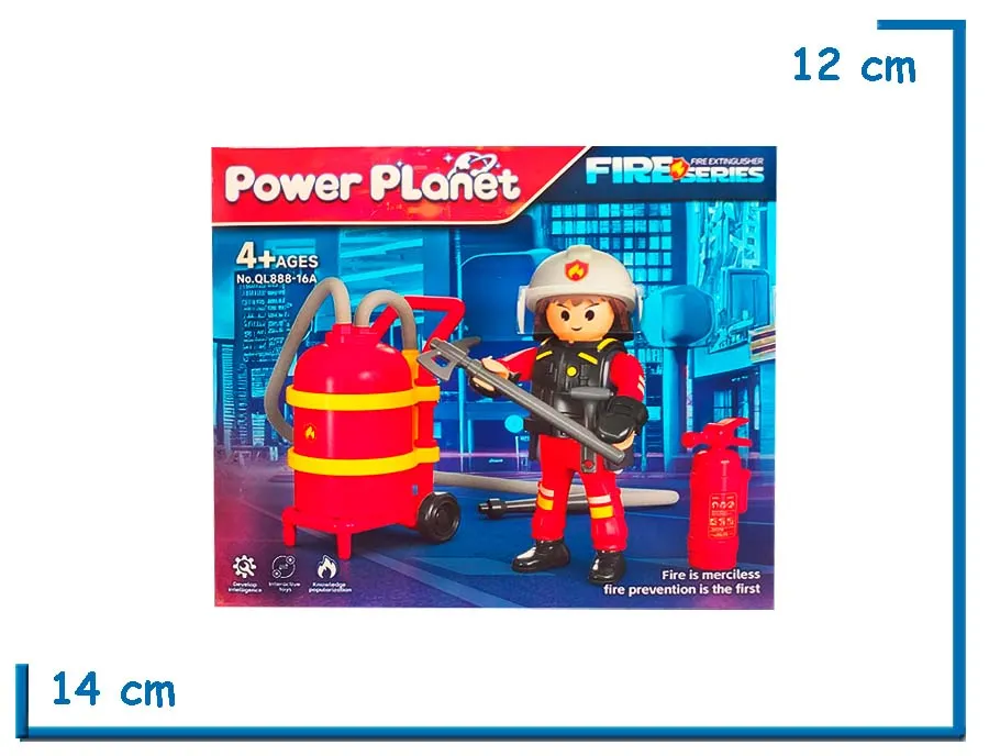 POWER PLANET FIRE SERIES 16A FIGURA CON ACCESORIOS