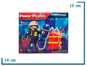 POWER PLANET FIRE SERIES 16D FIGURA CON ACCESORIOS