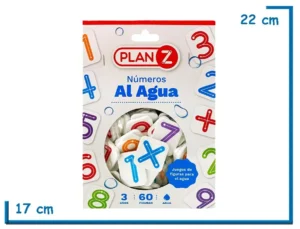 NUMEROS AL AGUA X60 PZS
