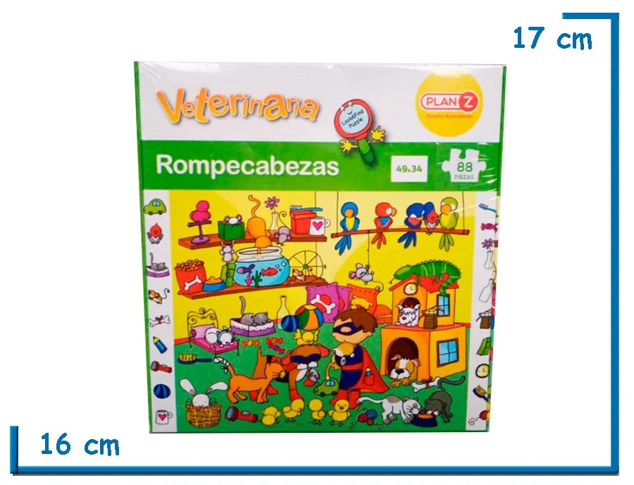 PUZZLE POR 88 PIEZAS VETERINARIA