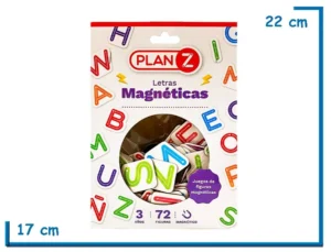 LETRAS MAGNETICAS X72 PZS