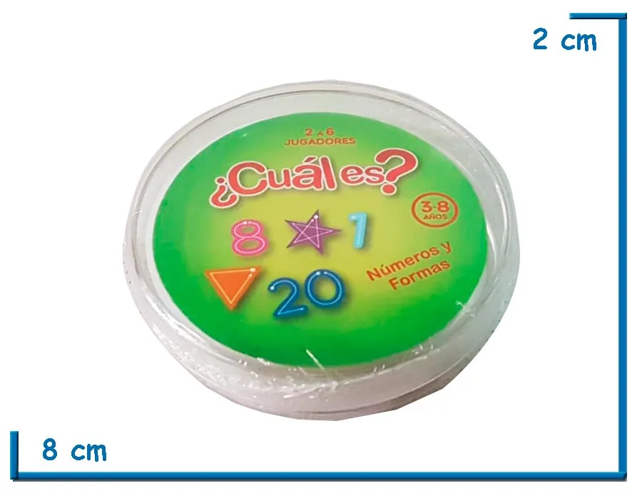 CUAL ES? NUMEROS Y FORMAS