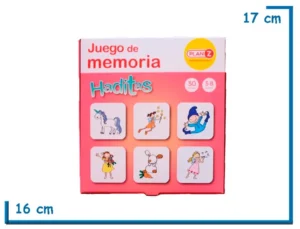 JUEGO DE MEMORIA HADITAS X30 PZS