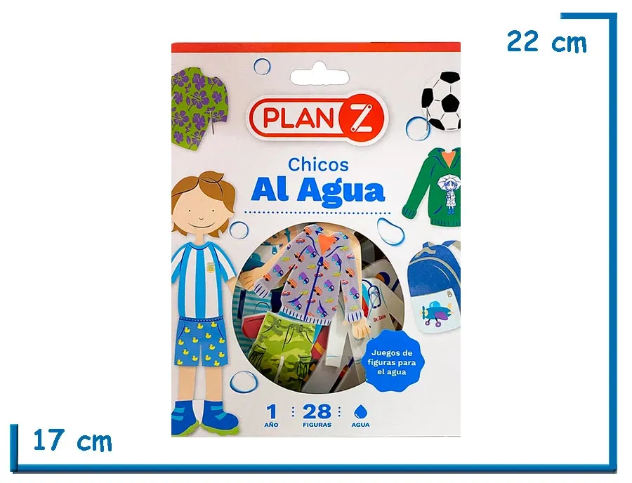 CHICOS AL AGUA X28 PZS