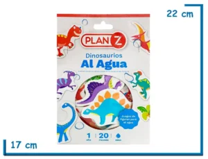 DINOSAURIOS AL AGUA X20 PZS