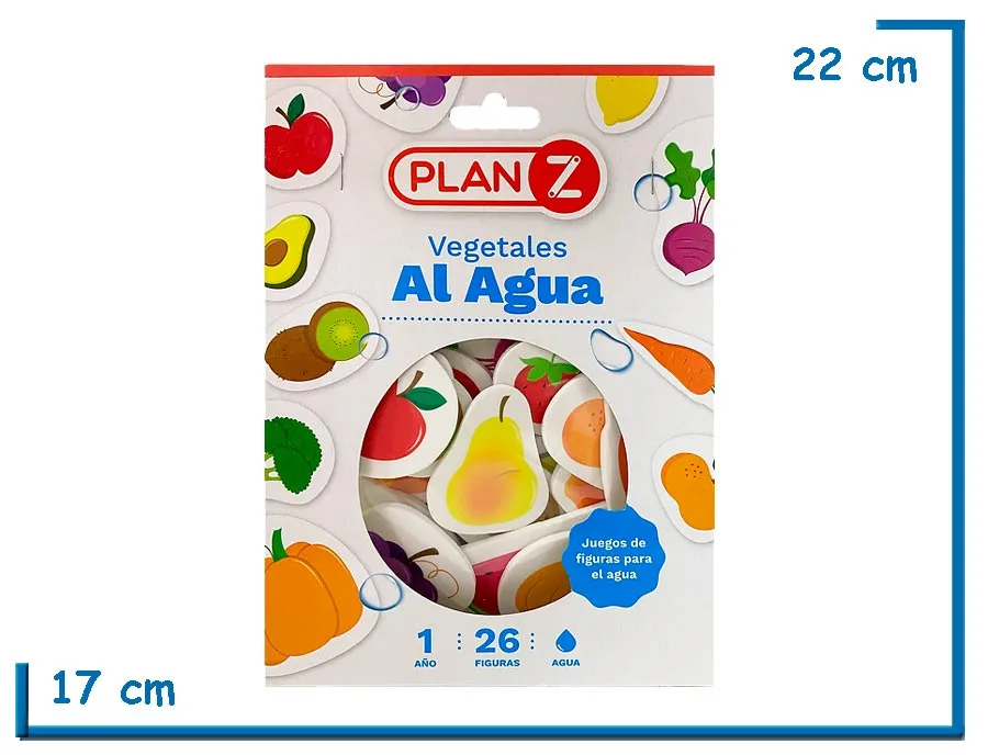 VEGETALES AL AGUA X26 PZS