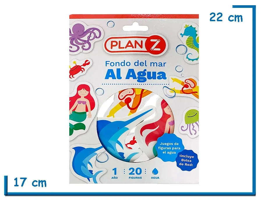 FONDO DEL MAR AL AGUA X20 PZS