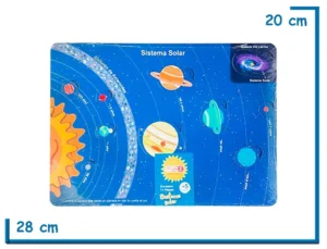 ENCASTRE DE MADERA SISTEMA SOLAR