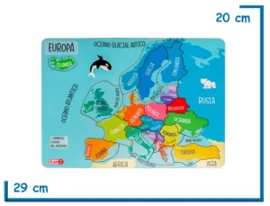 ENCASTRE EUROPA DE MADERA 19 PZS