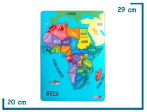 ENCASTRE AFRICA DE MADERA 28 PZS