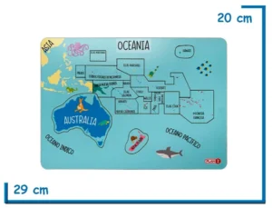 ENCASTRE OCEANIA DE MADERA 16 PZS