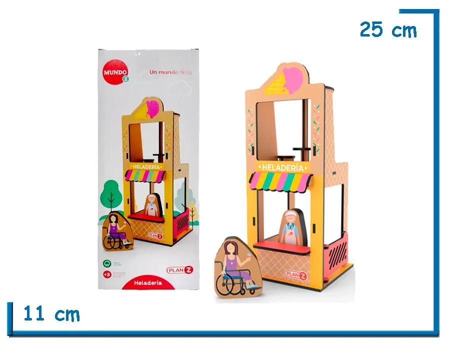 MUNDO Z HELADERIA DE MADERA